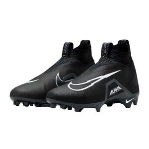 Nike Alpha Menace Elite 3 Black Football Cleats CT6648-010 Men’s Size 8.5